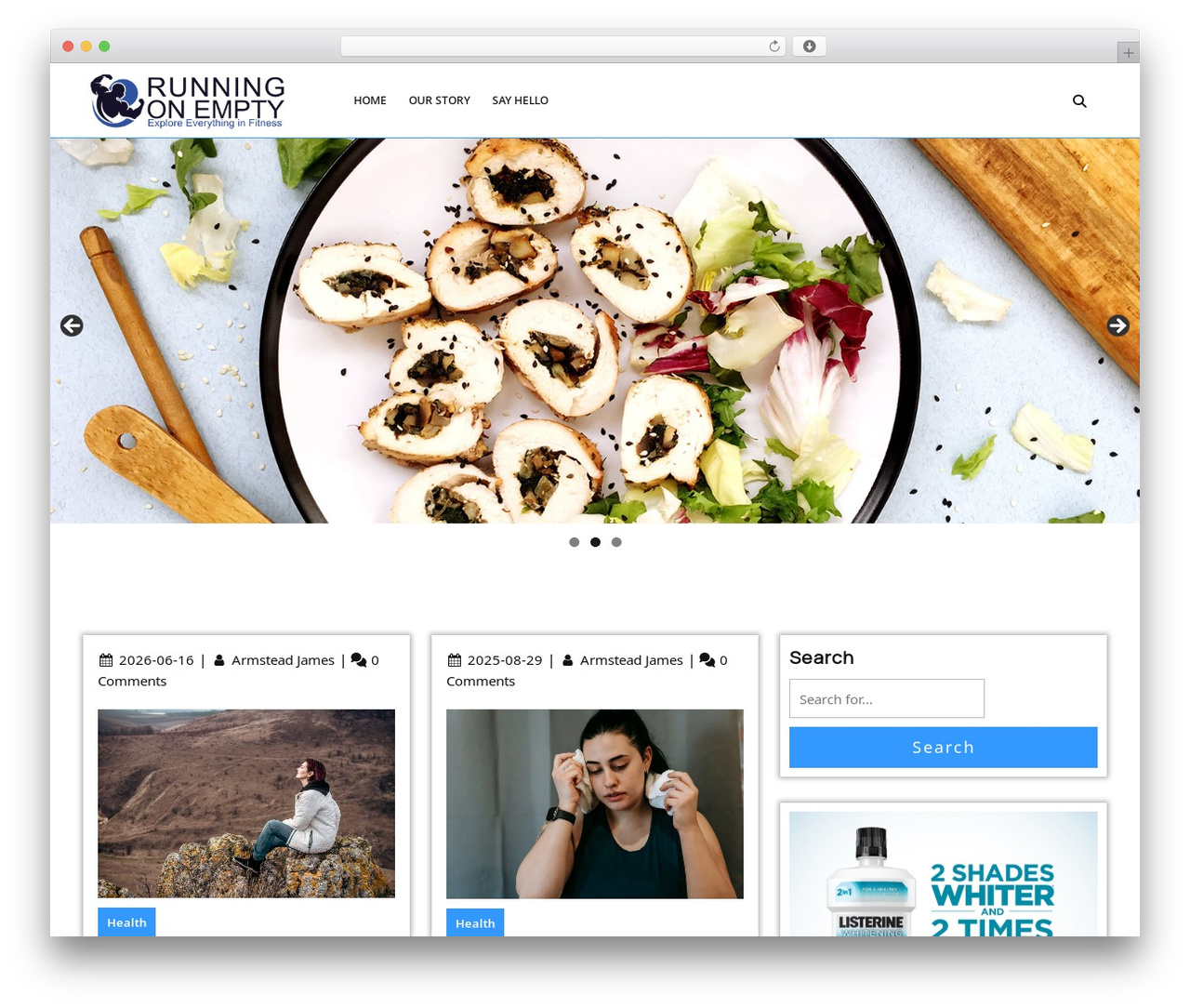 Multi Advance WordPress theme - runningonempty.org Multi Advance WordPress theme - runningonempty.org