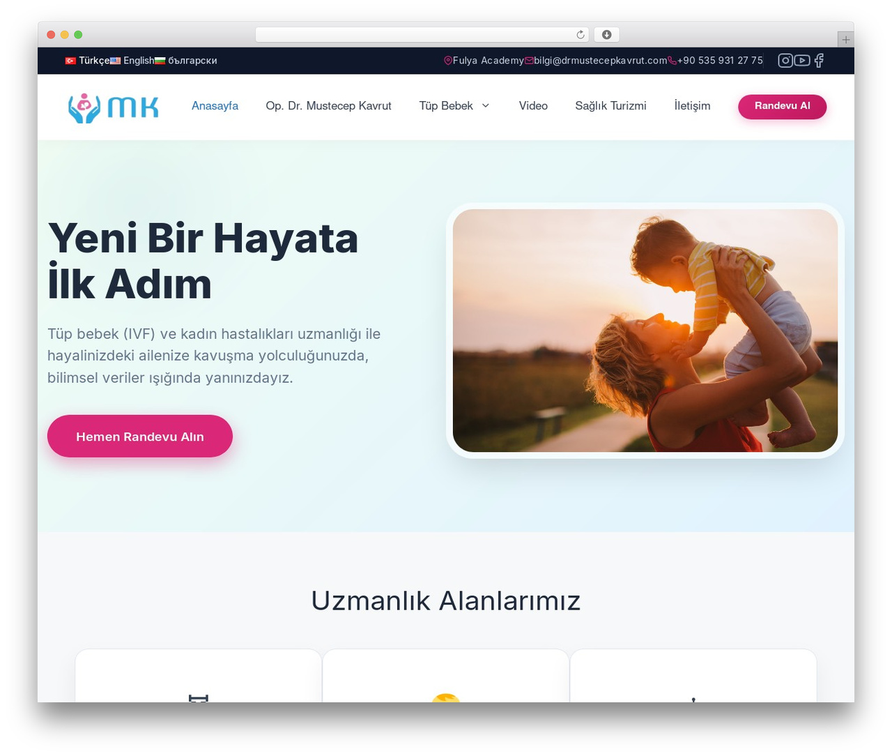 IVF Child Theme WordPress theme - drmustecepkavrut.com