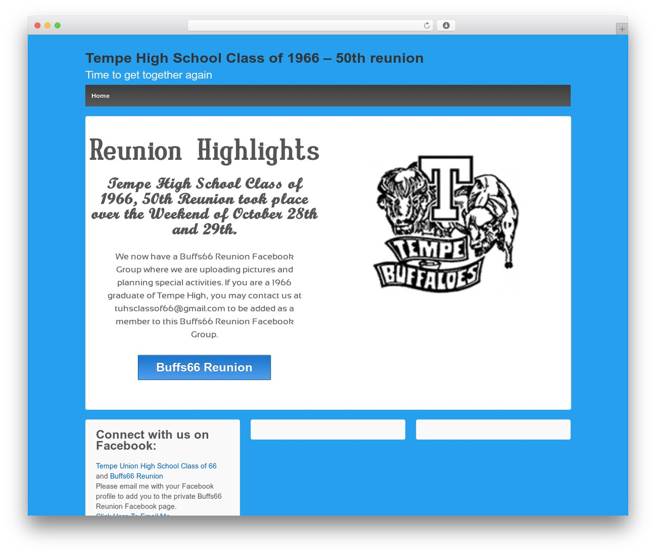 Responsive free WordPress theme - buffs66.com
