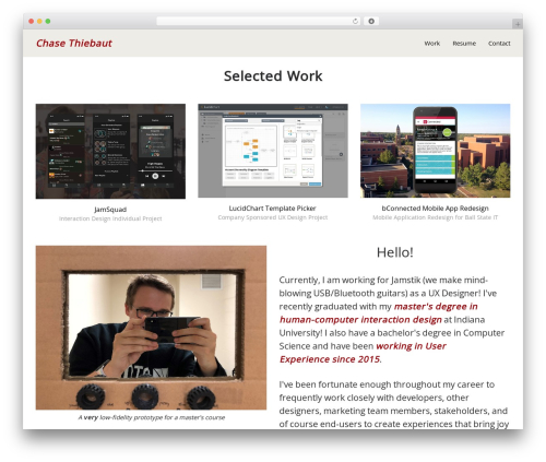 Wp floating menu pro WordPress plugin - chasethiebaut.com