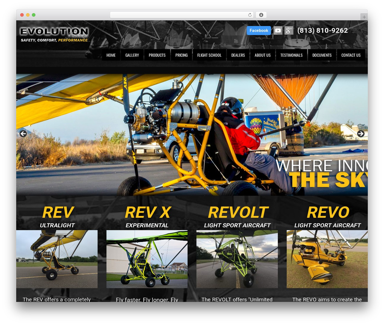 Theme WordPress REVO - evolutiontrikes.com