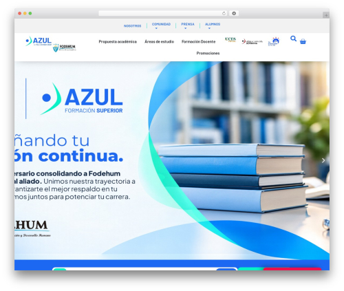 Slick menu WordPress plugin - azulformacionsuperior.com