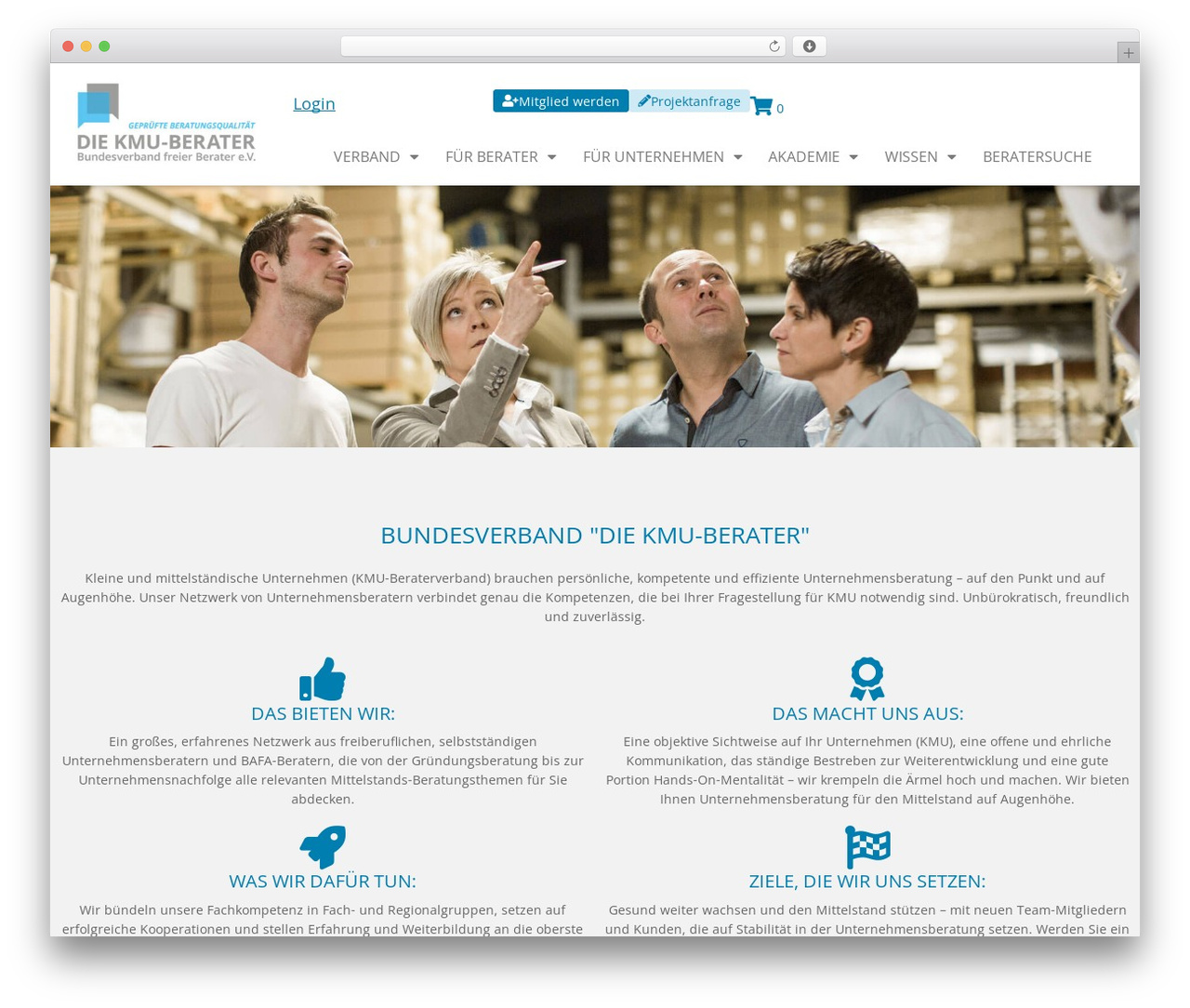Theme WordPress Beaver Builder Theme - www.kmu-berater.de