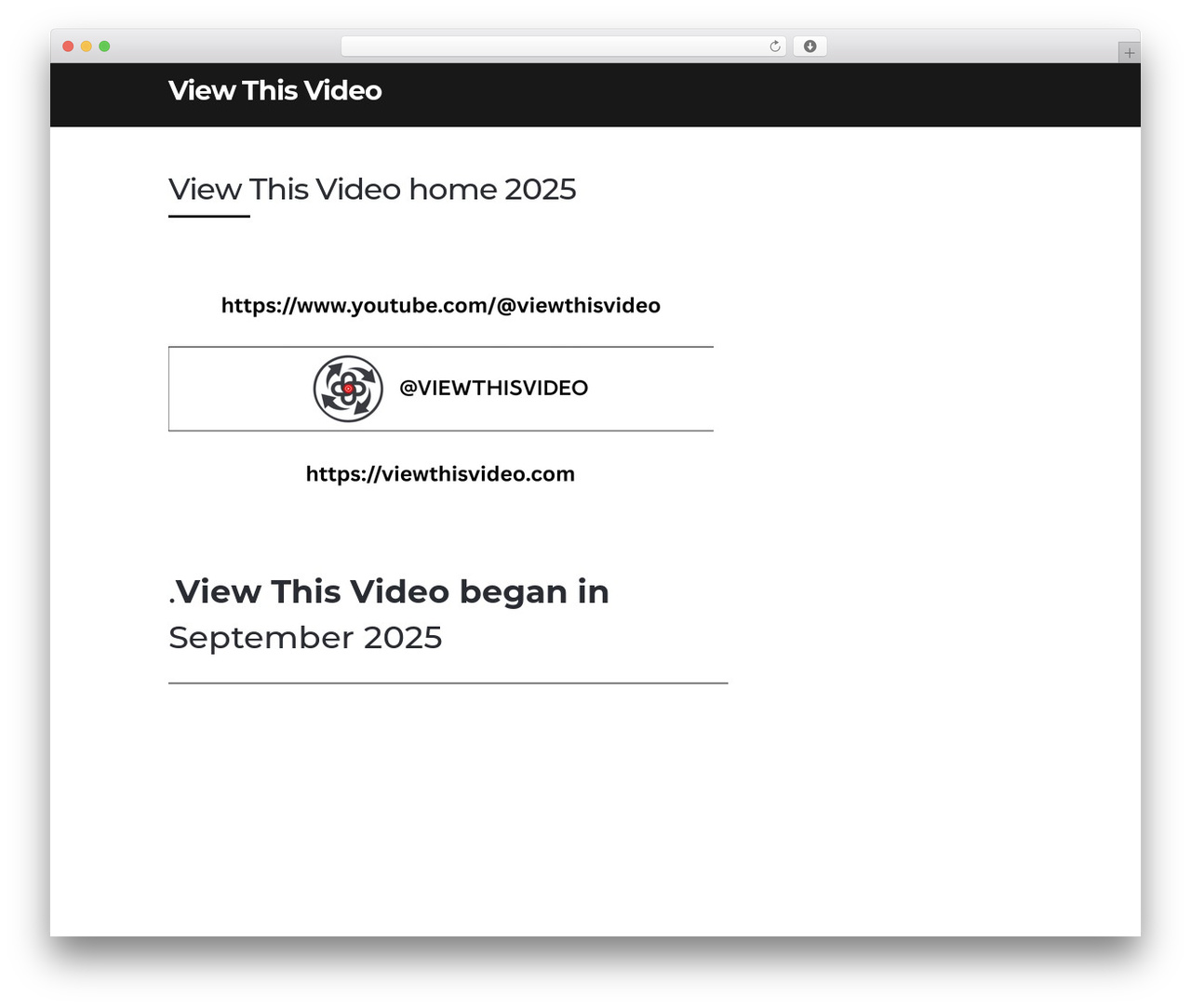 Theme WordPress Speaker Theme - viewthisvideo.com