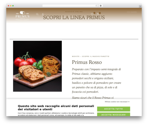Theme WordPress Xocora - primuspane.it