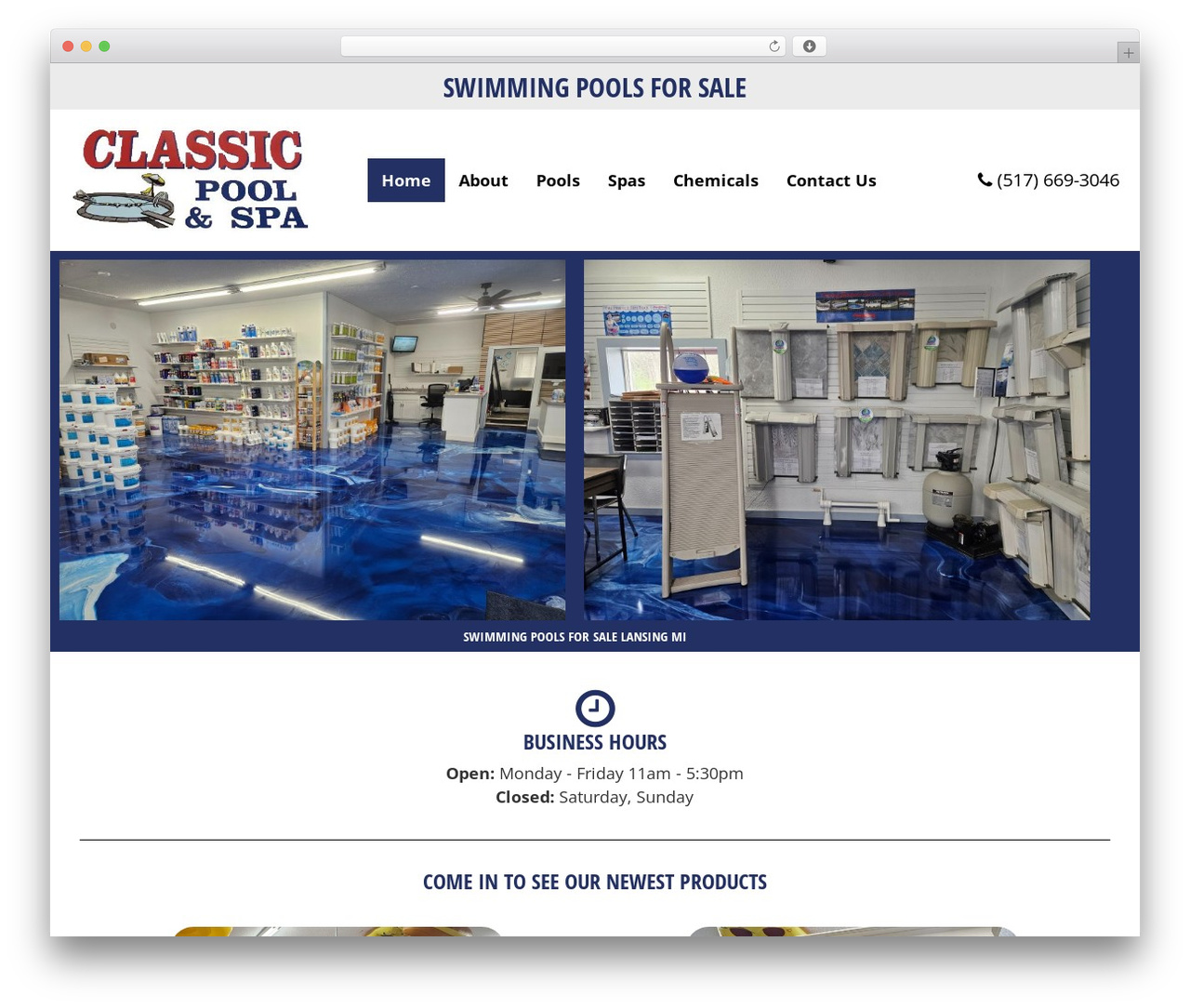 weblocal WordPress theme - classicpoolmi.com