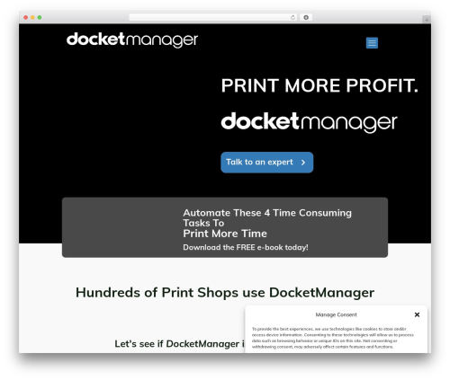 Hmenu WordPress plugin - docketmanager.com