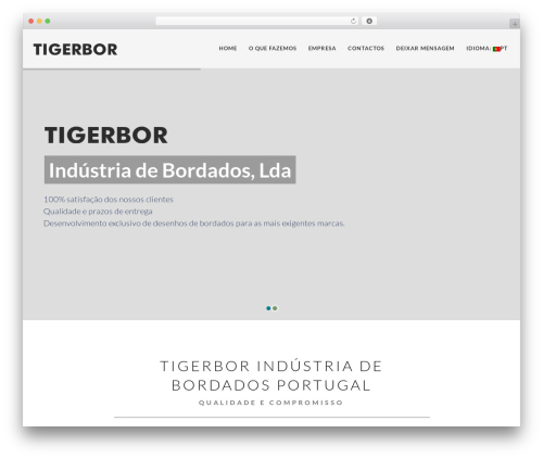 WordPress theme EXO Theme - tigerbor.com