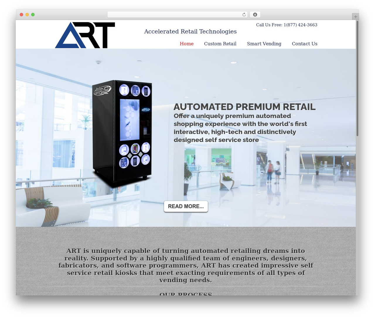 WordPress theme Accelerated Retail Technologies - acceleratedretailtechnologies.com