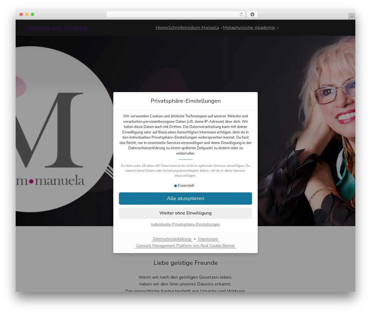 WordPress theme Elyn - manuela-das-medium.com