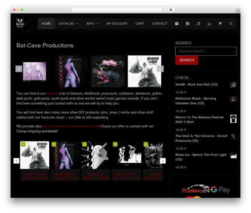 Fish and ships pro WordPress plugin - www.batcaveproductions.pl