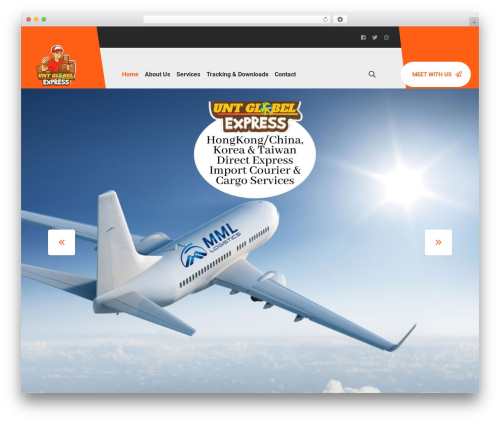 WordPress theme Logio - untglobelexpress.com