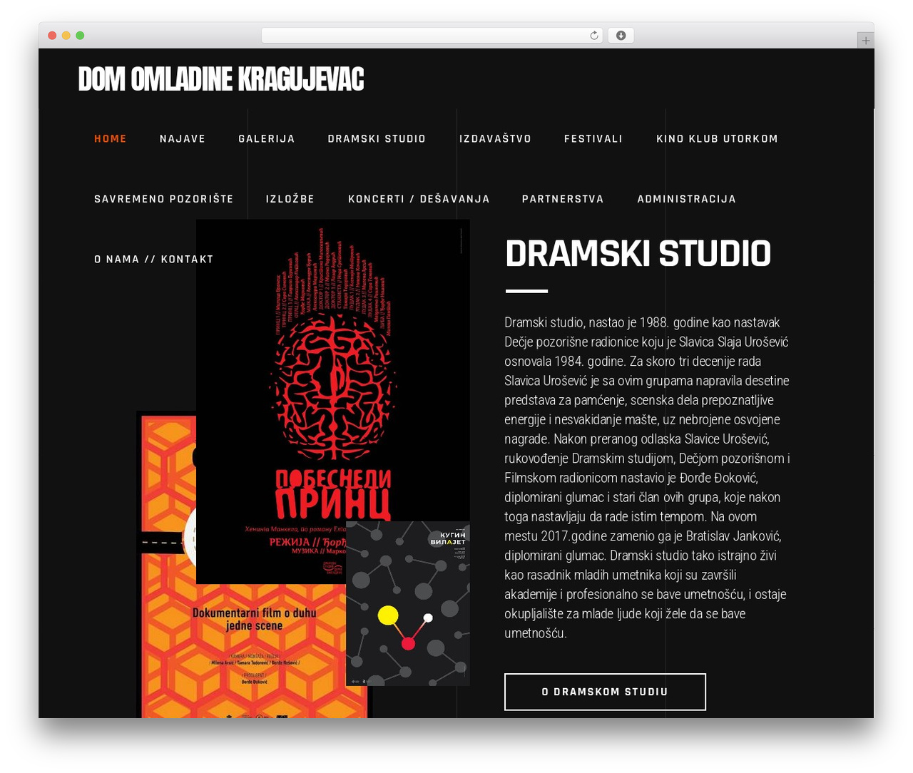 WordPress website theme Tetsuo - domomladine.com