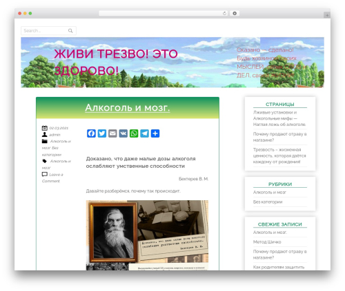 Actinia theme WordPress free - tr17sv.ru