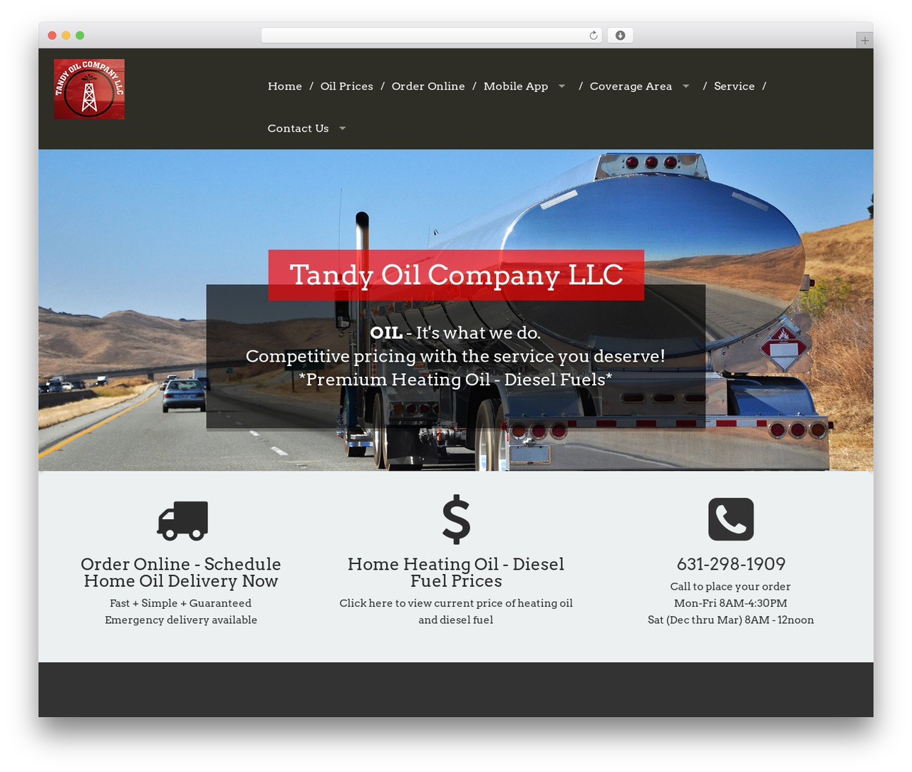 StartPoint WordPress theme - tandyoil.com StartPoint WordPress theme - tandyoil.com