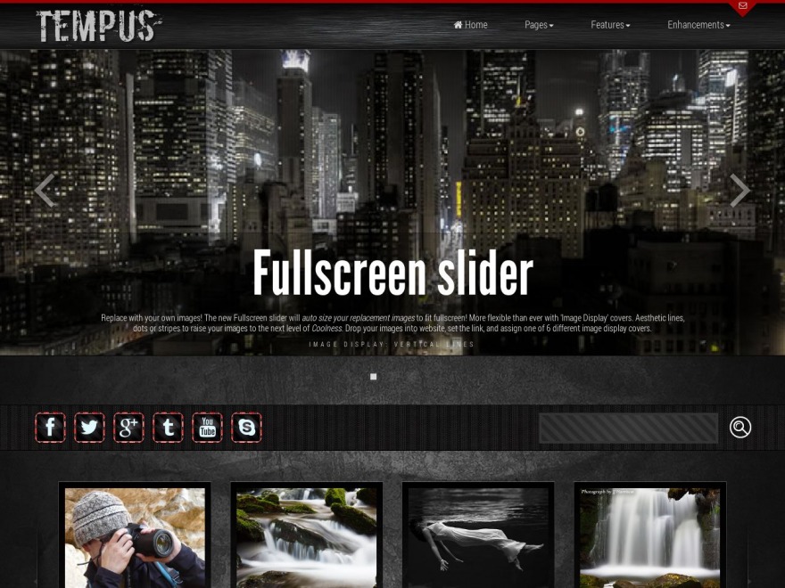 Tempus HD WordPress theme by i3dTHEMES