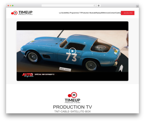 WordPress theme Deck - timeup.tv