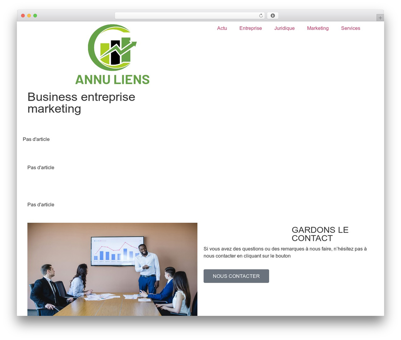 WordPress theme Hello Elementor - annuliens.net