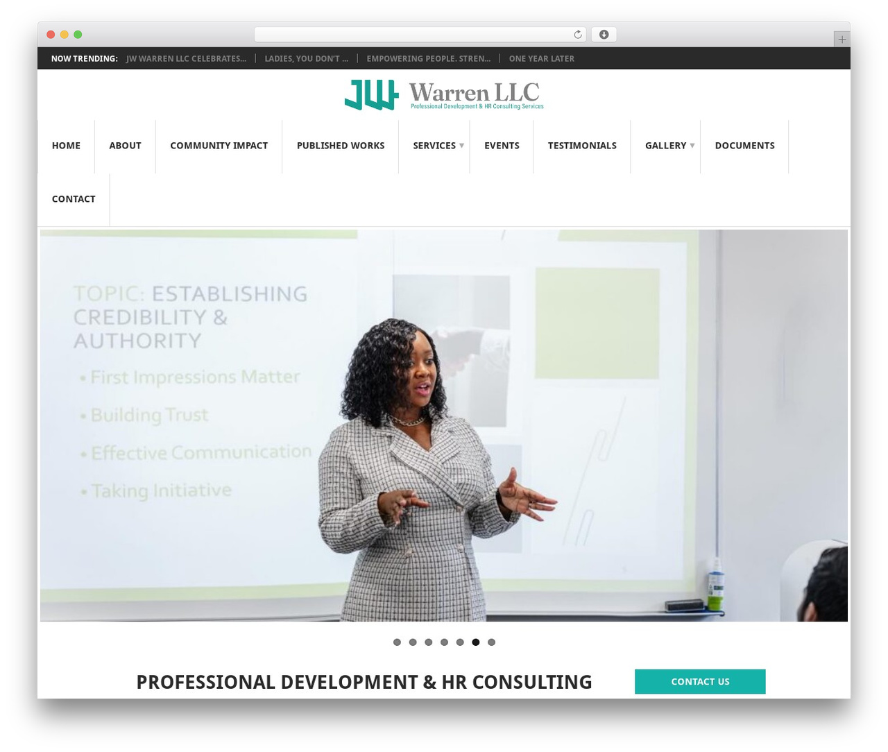 WordPress theme Point - jw-warrenllc.com