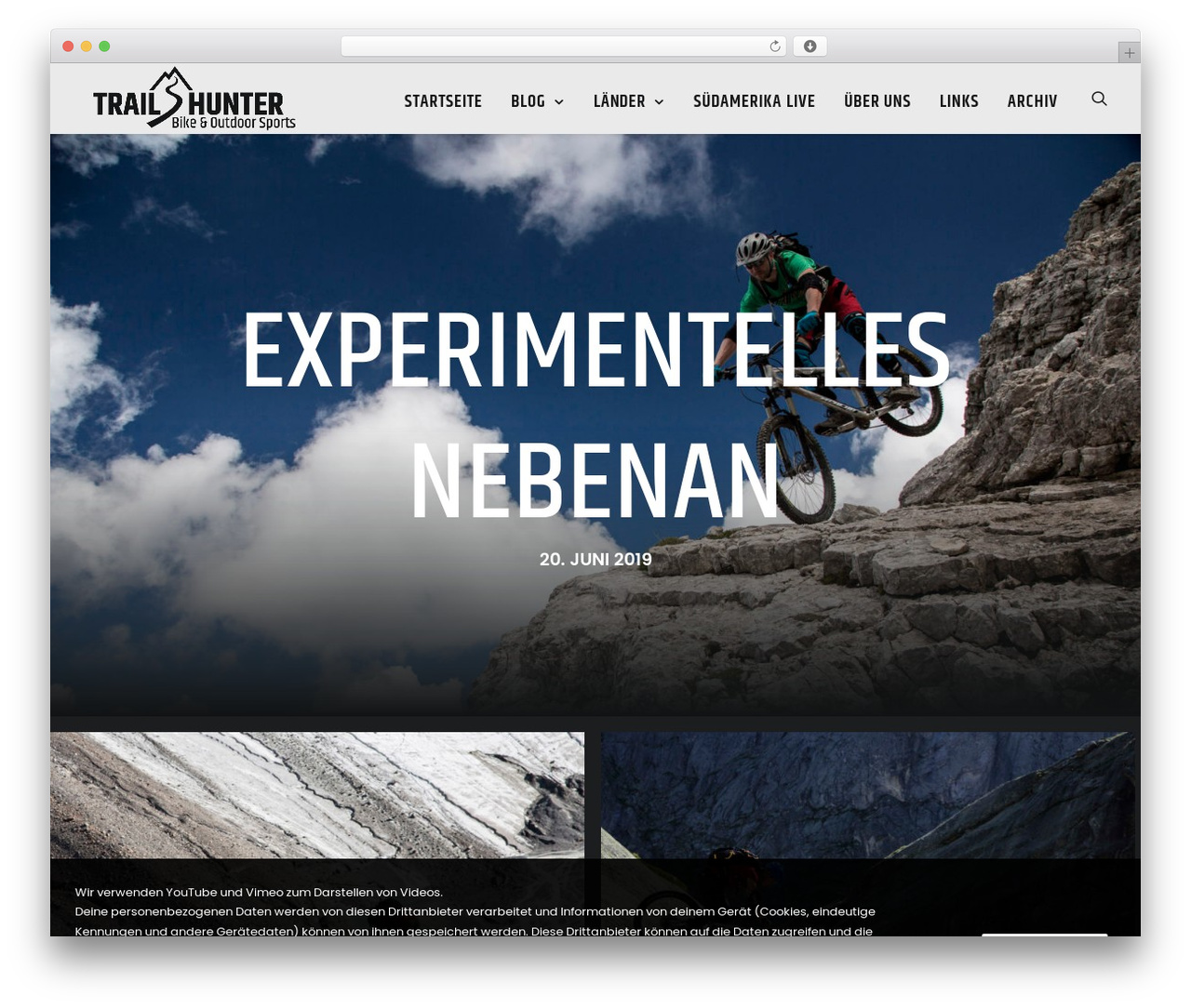WordPress website theme Uncode - trailhunter.de WordPress website theme Uncode - trailhunter.de