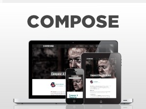 WP Compose top WordPress theme by Chris Robinson