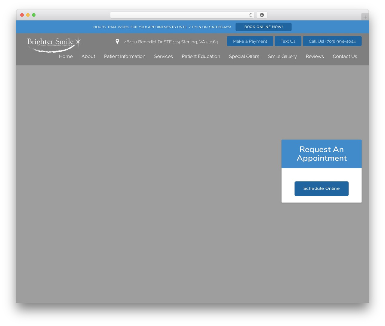 DoctorGenius Framework WordPress theme - sterlingvadentist.com