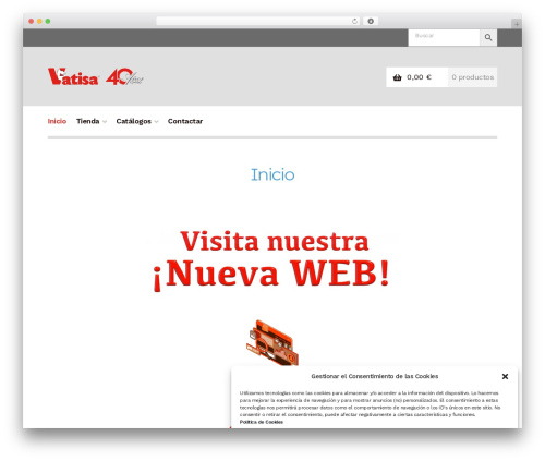 Homestore WordPress ecommerce theme - doncarteltienda.es