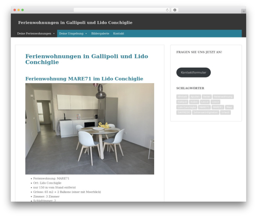 Sparkling WordPress theme - ferienwohnung-gallipoli.ch Sparkling WordPress theme - ferienwohnung-gallipoli.ch
