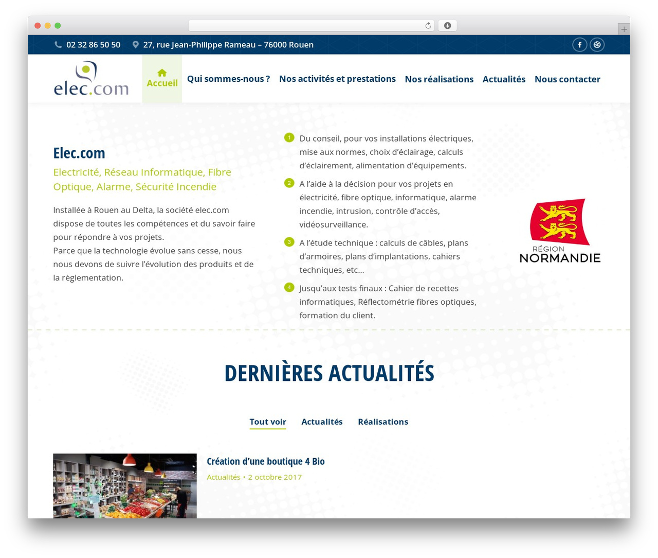 The7 Classic WordPress theme - site-elec.com