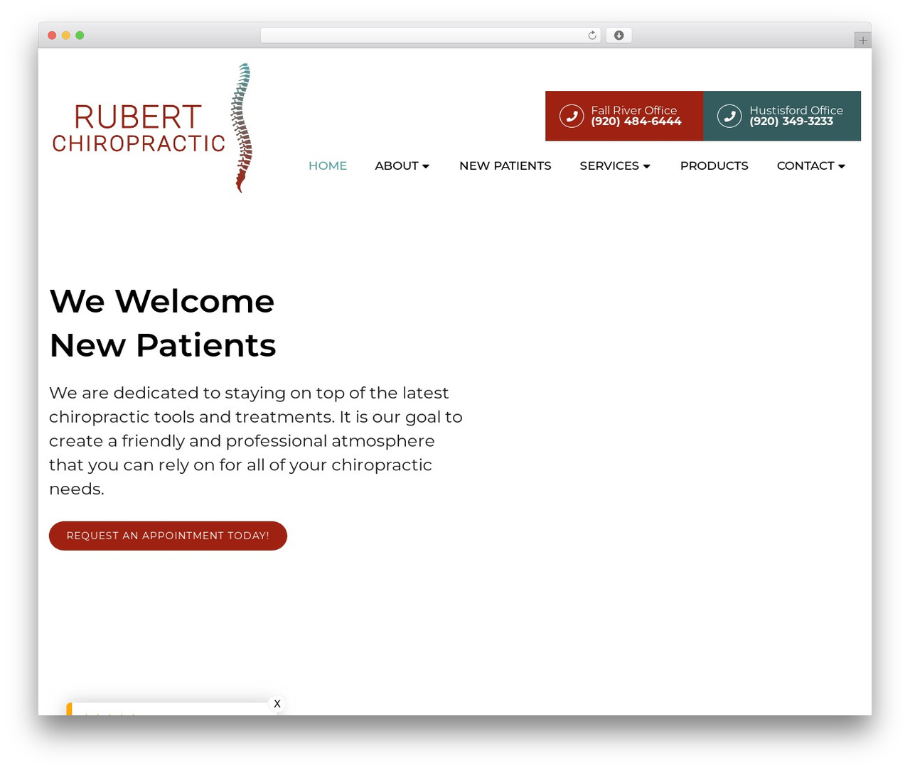 Theme WordPress Neptune - Child - rubertchiropractic.com