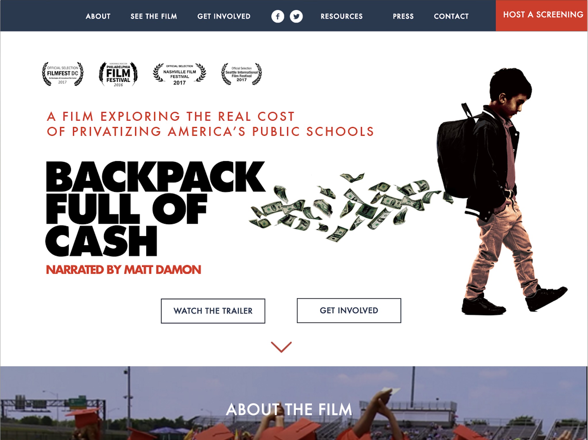 WordPress theme Backpack WordPress theme Backpack