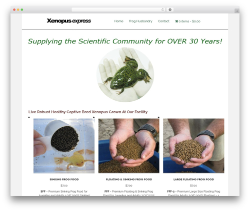 Woopack WordPress plugin - xenopus.com