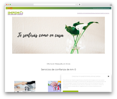 WordPress theme impema - impema.cat