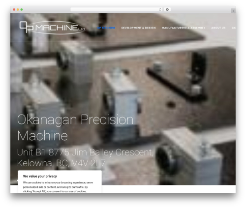 WordPress theme Uncode - opmachine.com