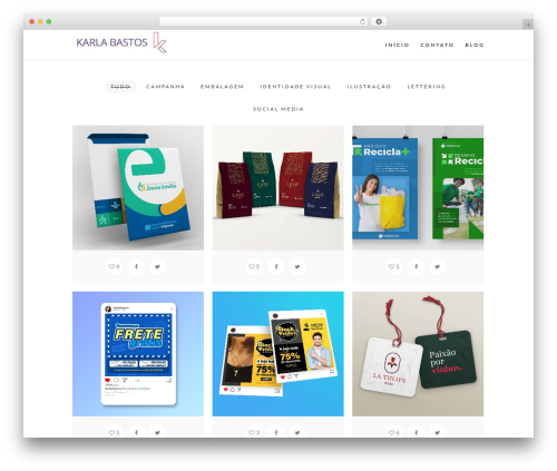 WP theme HyperX - karlabastos.com