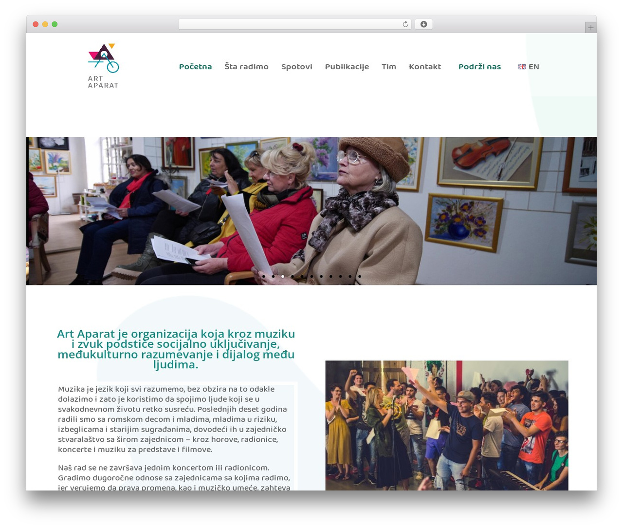 Divi WordPress theme - artaparat.org
