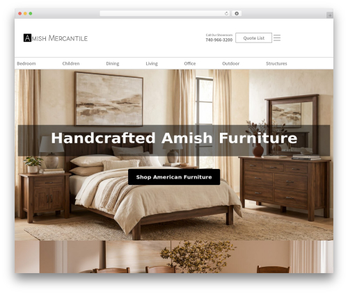 Genesis WordPress theme - amishmercantile.com