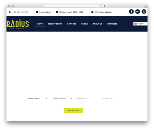Ireca WordPress plugin - radius.al
