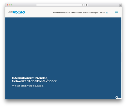 Mustersite theme WordPress - howag.ch