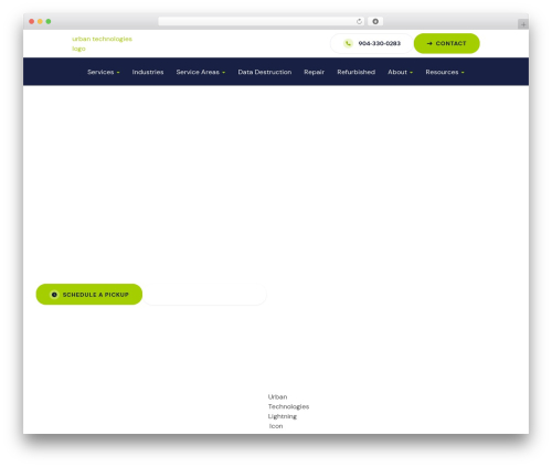 Pronto sidebar navigation WordPress plugin - urbantechnologies.org