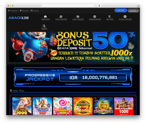 Premium77 theme WordPress - abadi138slot.com