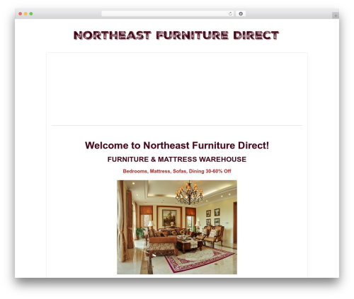 Responsive Pro WordPress theme - nefurnituredirect.com