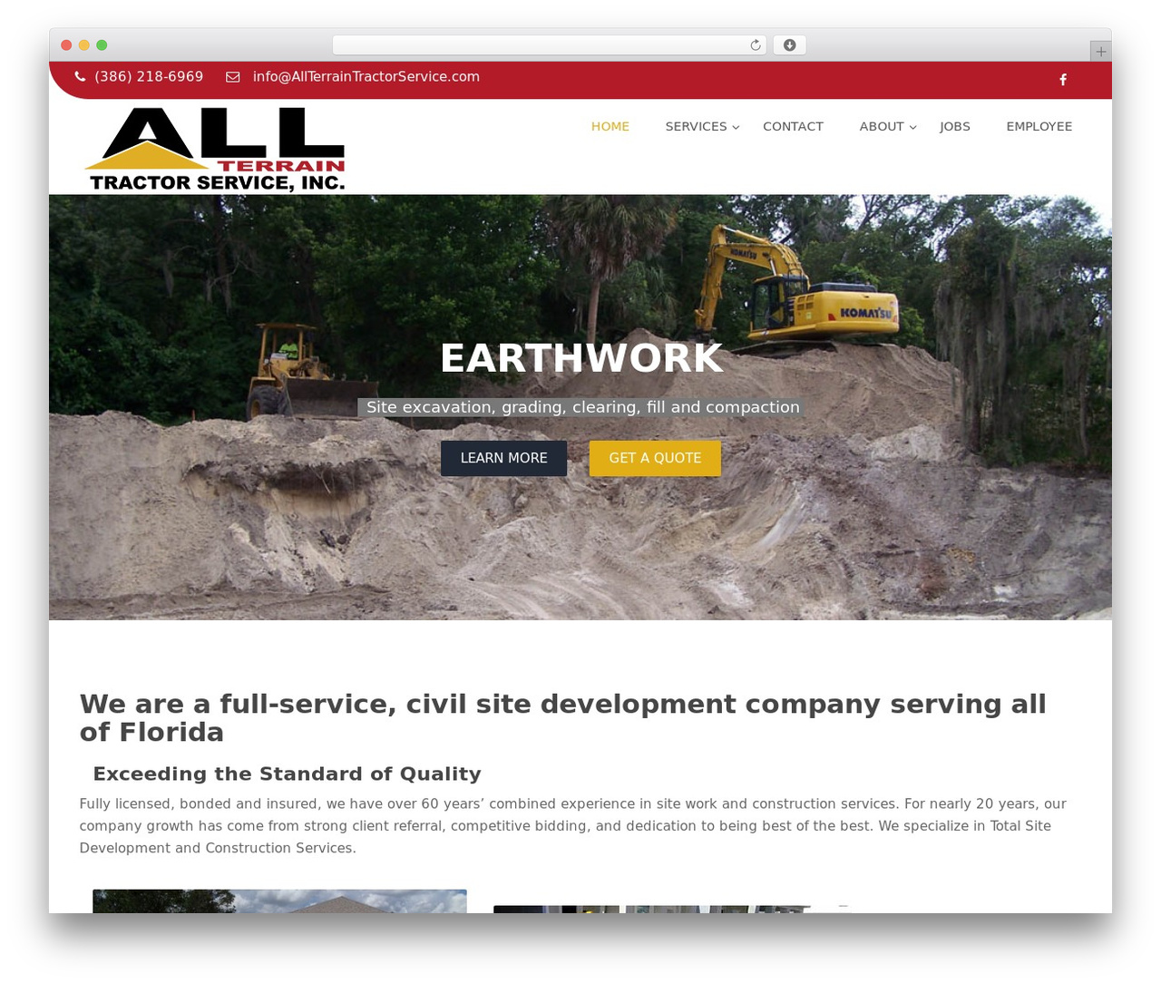 Theme WordPress Ample Construction - allterraintractorservice.com Theme WordPress Ample Construction - allterraintractorservice.com