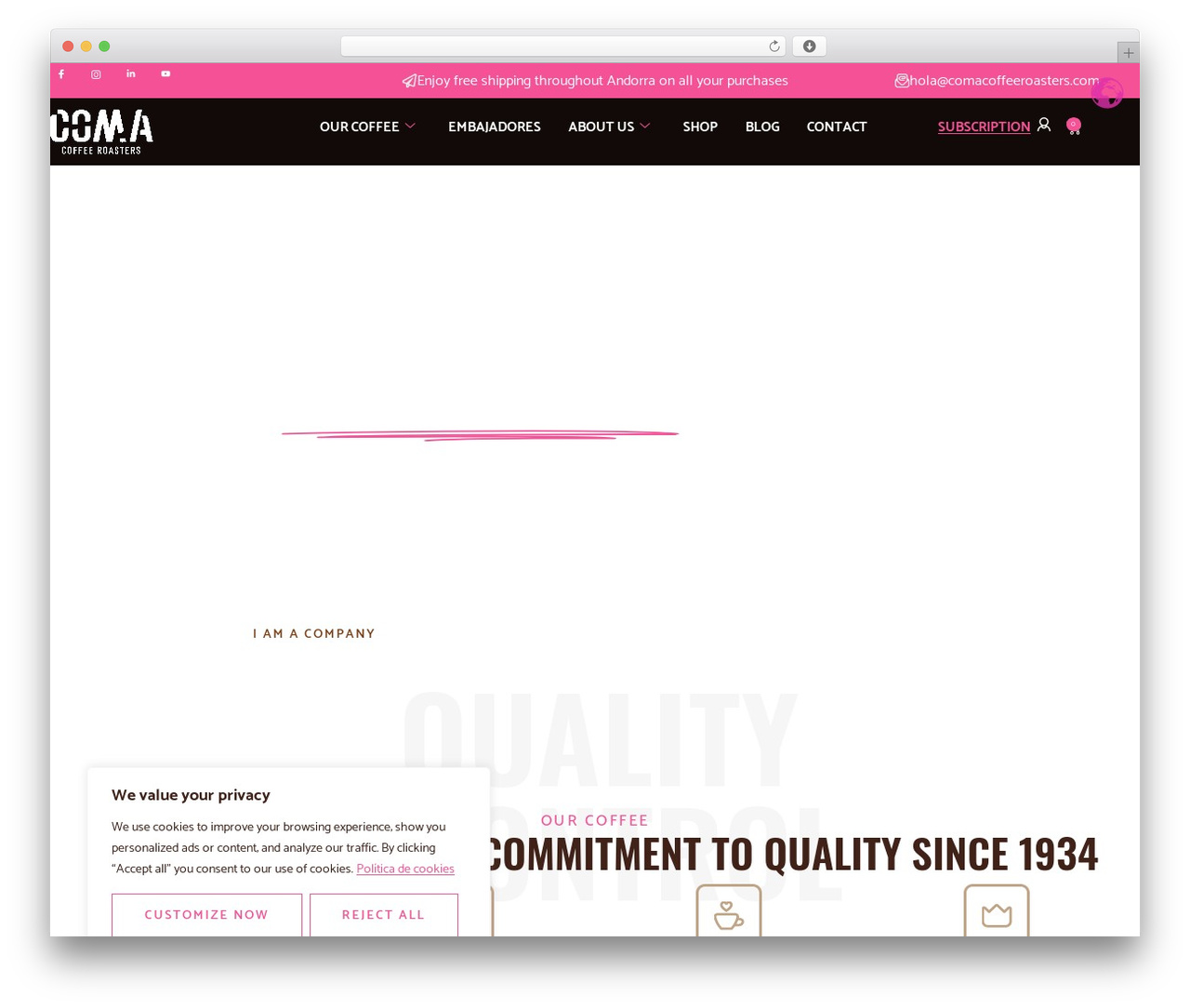 Theme WordPress Hello Elementor - comacoffeeroasters.com Theme WordPress Hello Elementor - comacoffeeroasters.com