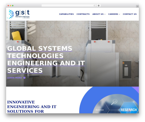 WebTek theme WordPress - gstpa.com