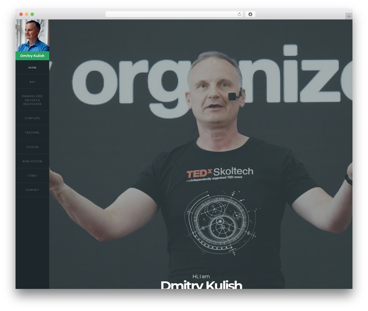 WordPress theme Empathy - drkulish.com