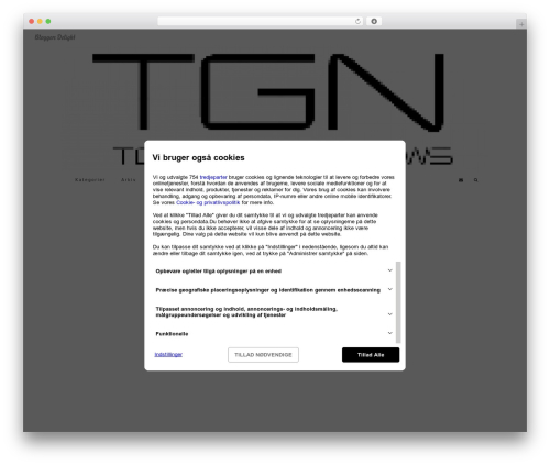 Base network theme WordPress theme - tobygamereviews.bloggersdelight.dk