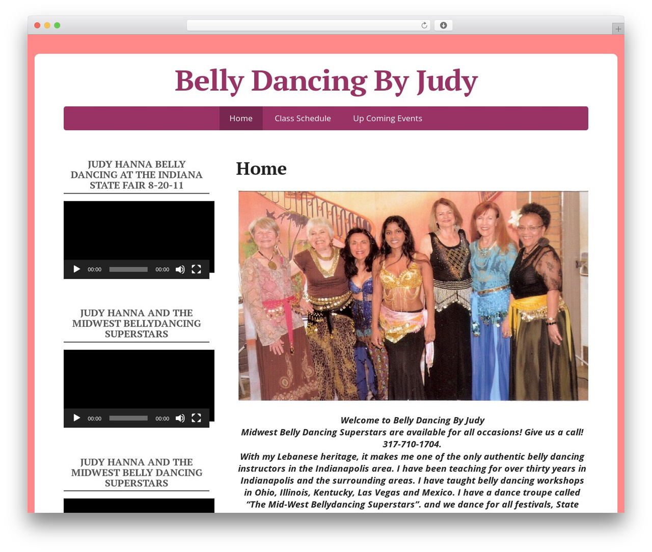 Basic WordPress theme - bellydancingbyjudy.com Basic WordPress theme - bellydancingbyjudy.com