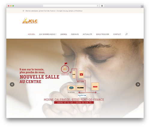 Best WordPress theme Pastore Church - jclc972.com
