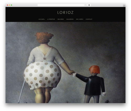 Borano WordPress theme - lorioz.com